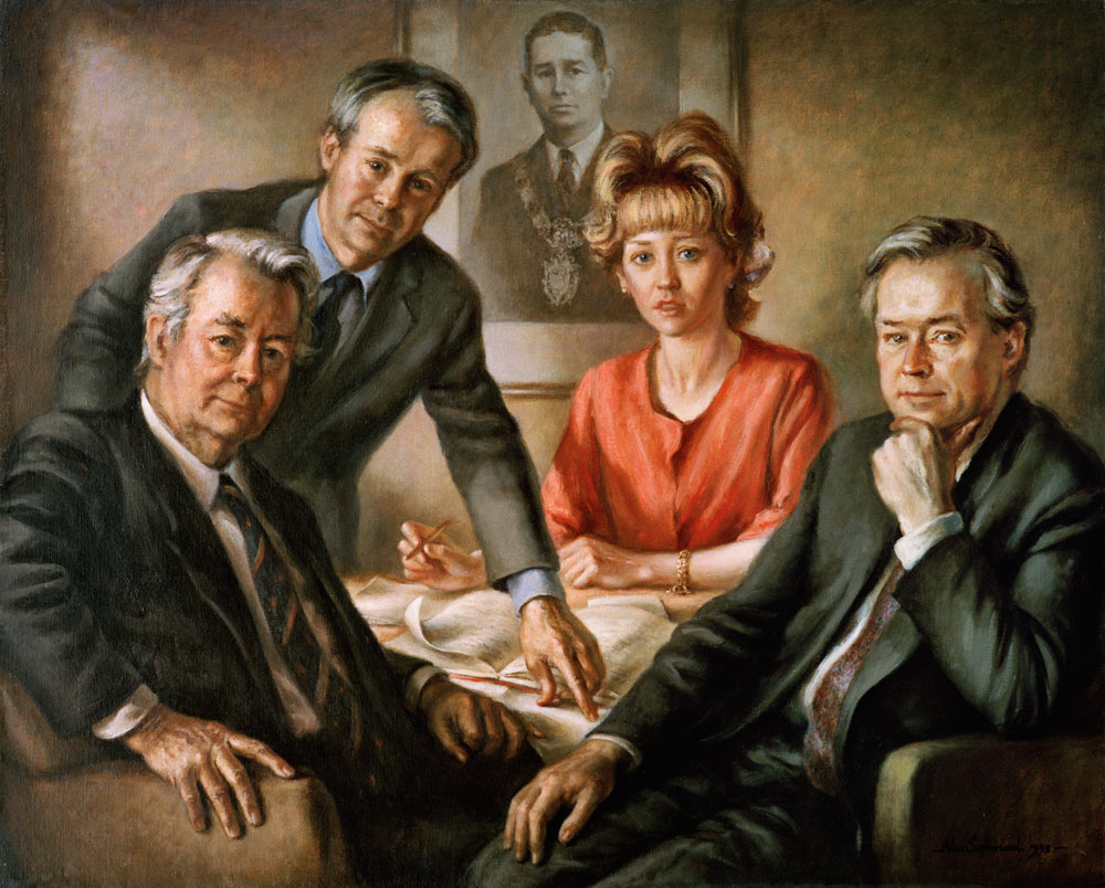 Halls Boardroom Portrait