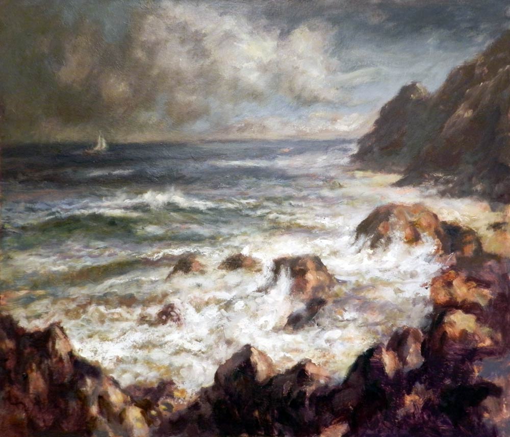 Seascape - Waves on beach
