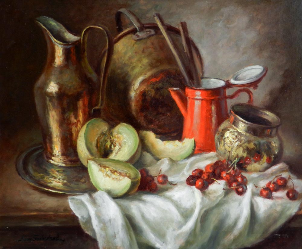 Still life - Copper Composition