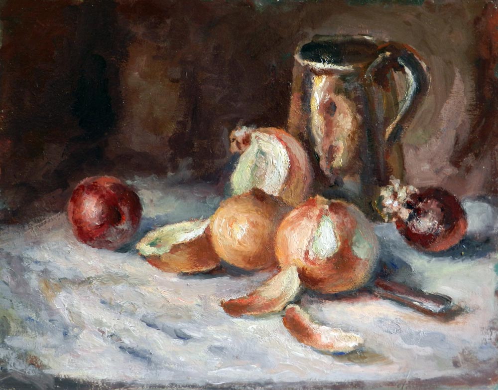 Still life - Onions